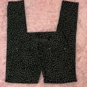 G by guess cheetah print pants